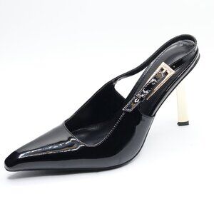 YIYA Slingback Heels Pumps Shoes for Women with Buckle Strap Slip  Size 7